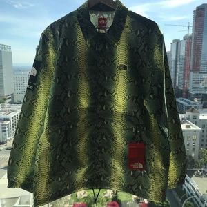 Supreme x The North Face Snakeskin Coaches Jacket